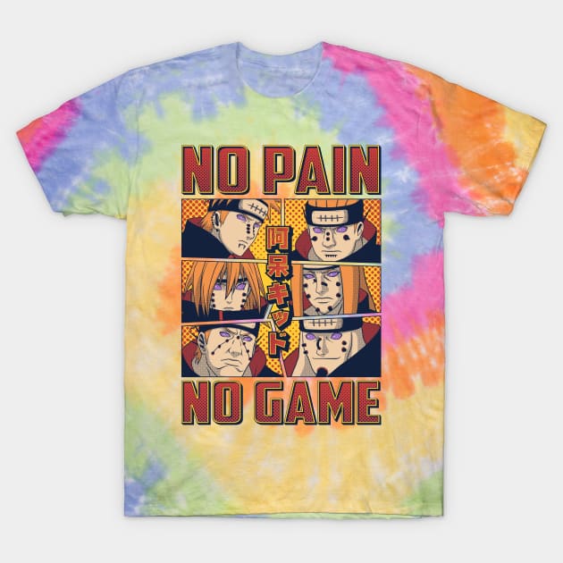 No Pain No Game T-Shirt by Aho Kid